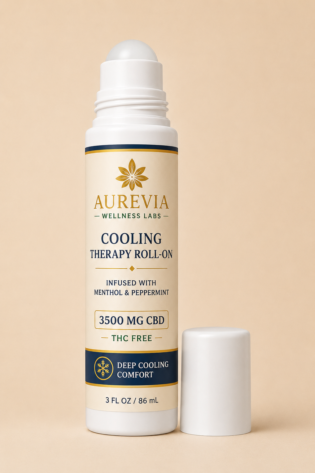 Cooling Therapy Body Roll-On Relief