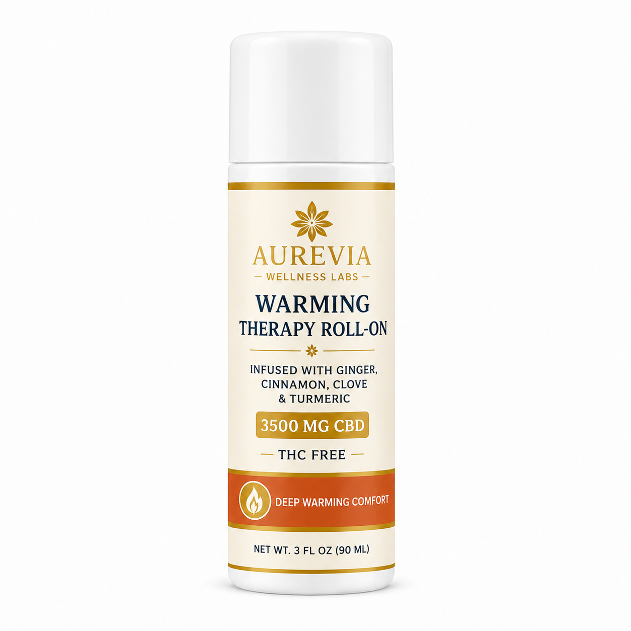 Warming Therapy Oil Body Roll-On