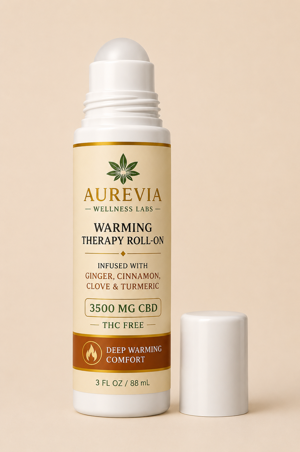 Warming Therapy Body Roll-On Relief