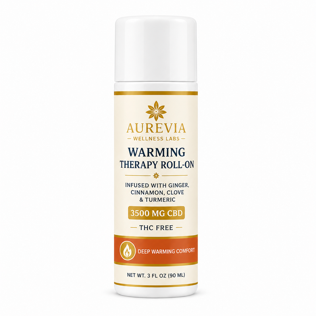 Warming Therapy Oil Body Roll-On